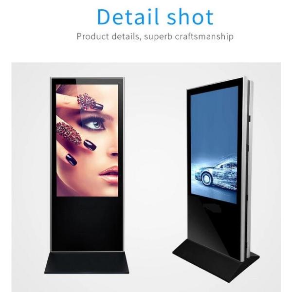 Floor Standing Android Windows System Indoor Used Digital Signage LCD Display For Guiding