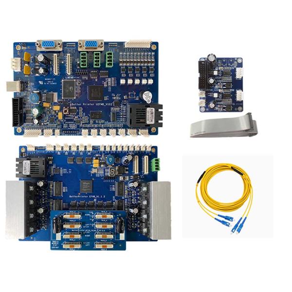 Flatbed Printer 7610 Four Head Printer Inkjet Board For High Speed Wine Bottle Printer