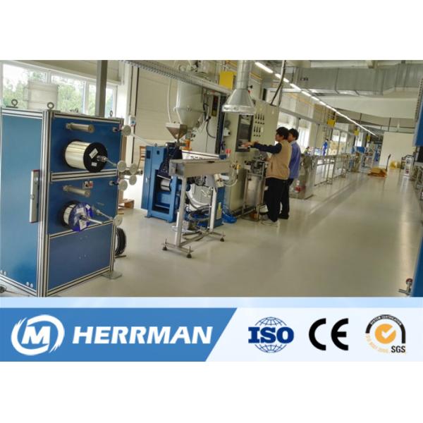 Extruding Line Fiber Optic Cable Production Line Tight Buffer Fiber Extruding machine