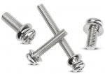 Hex Head Cylinder Head M4 M6 Stainless Steel Sems Screws By Internal Tooth