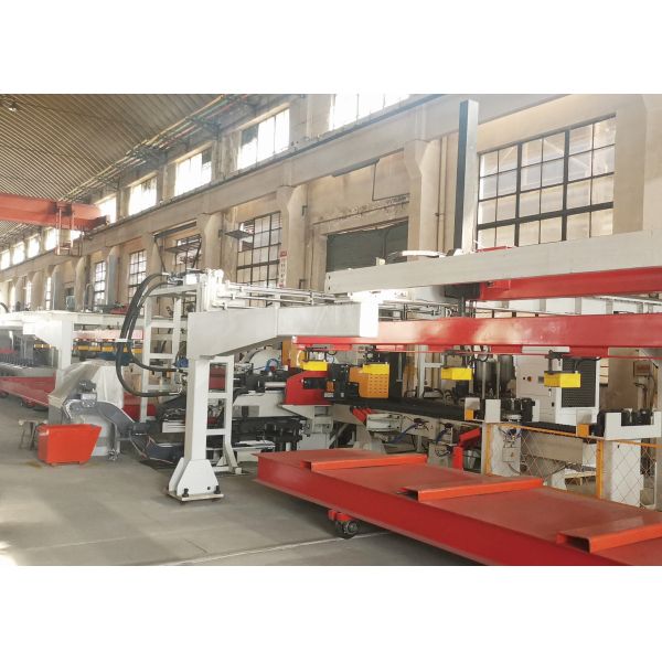 Construction Vehicles Used CNC Light Truck Plate Beam Punching Sheet Metal Processing Line