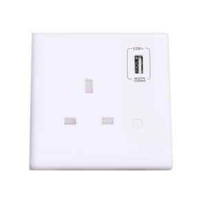 Buy cheap Zigbee Version UK Smart Wall Socket With USB product