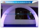 Outdoor Arch Shape Inflatable Lighting Decoration Stage Lighting For Wedding /