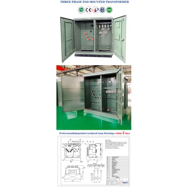 Three Phase Pad Mounted Transformer