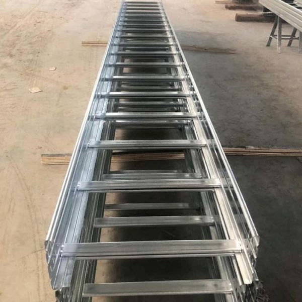 200-1000mm Cable Ladder Type W Galvanized Ladder Cable Rack
