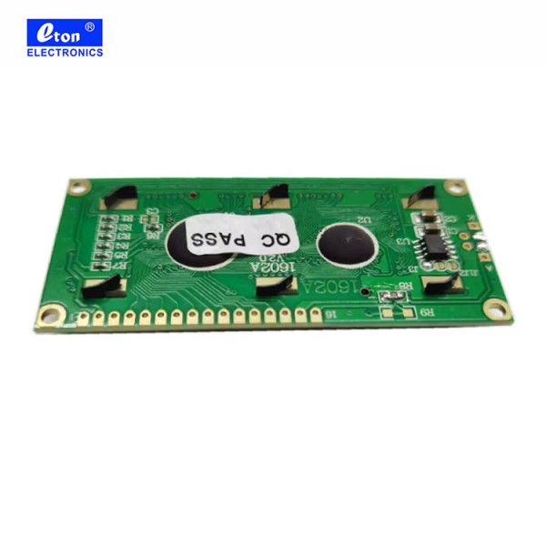 Small Alphanumeric LED Backlight Display 2x16 Character Panel LCD Monochrome Cob Type