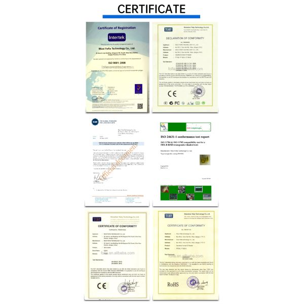 High Performance RFID Ear Tags With FULL ICAR Certification Premium Livestock Tracking Solution