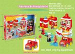 Fire Station Building Blocks Educational Toys W / Functions For Age 3 Years Kids