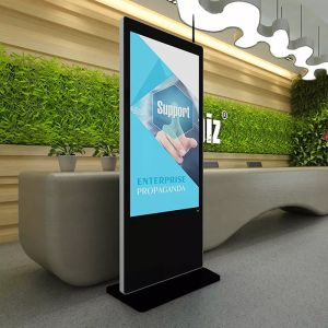 Floor Standing Self Check In Kiosk Hotel Touch Screen Self Service Ordering