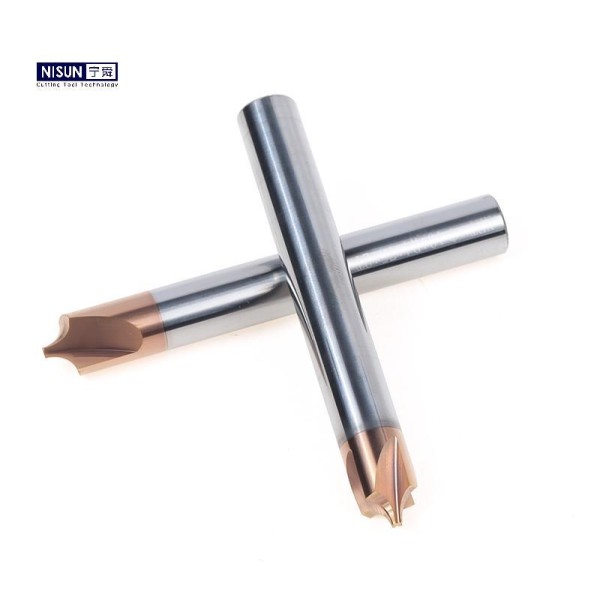Inner Corner Radius Cutter Milling Tools 2 Flutes Cnc Machining Cast Iron Mill Tools