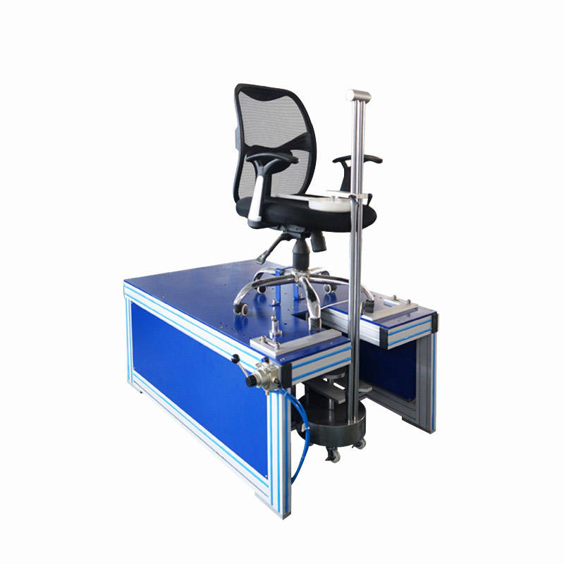 Office Chair Stability Tester for Evaluating Anti-Tipping Performance Under Unbalanced Loads