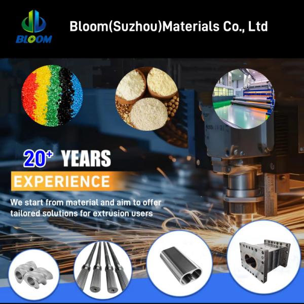 (PTR) W6 ultra-fine grain wear-resistant steel extruder parts Twin-Screw Extruder Thread Element Barrel and Shaft