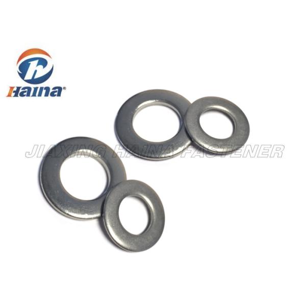 A2 A4 Copper Flat Washers M6 - M56 Nickel Finish For Mechanical Machine