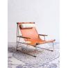 Buy cheap Home Decor Bddw Deck Chair , Leather Lounge Chair 33 W X 35 D X 15 H Seat / 31 H from wholesalers