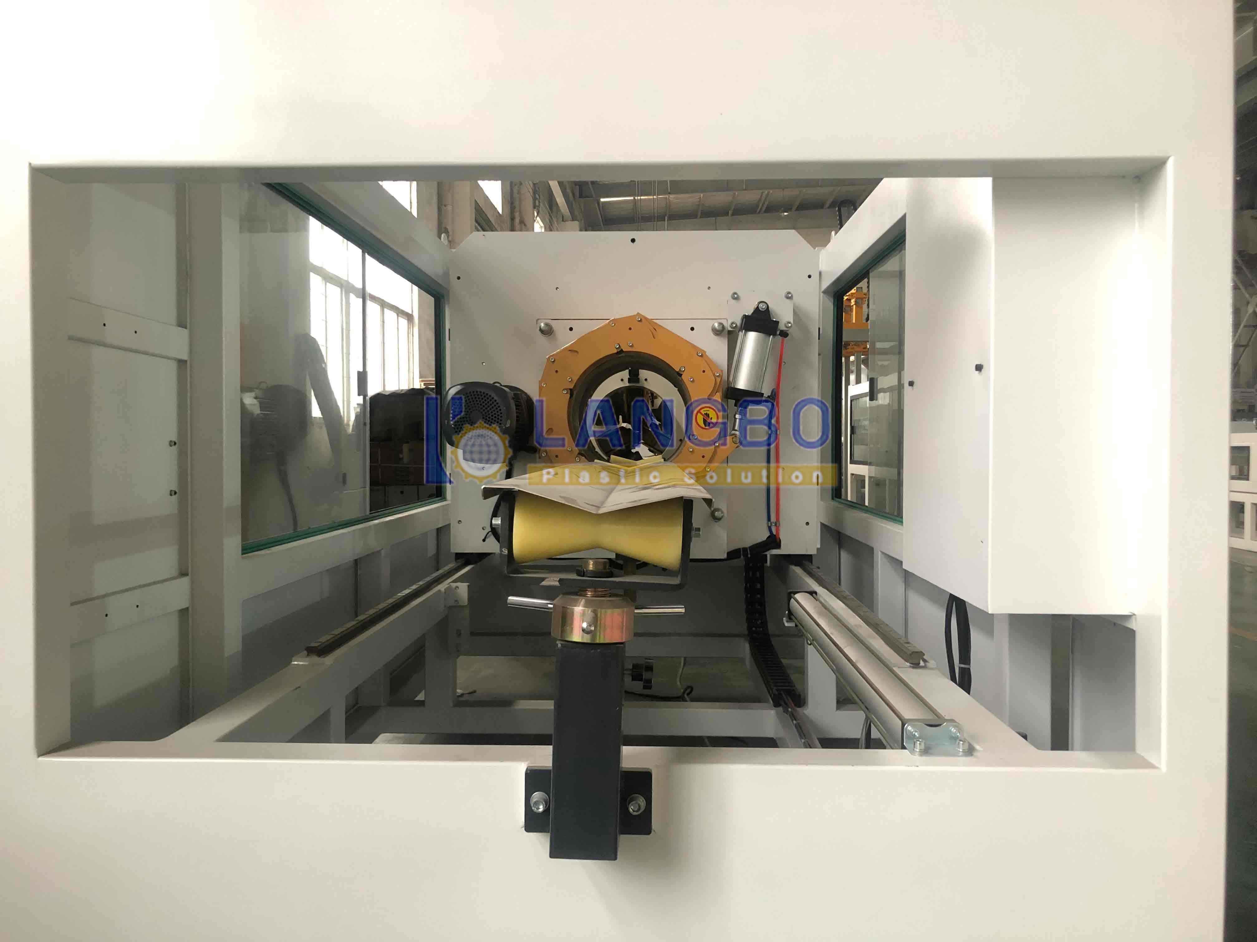 PE Pipe Extrusion Line with 315mm - 630mm Pipe Diameter Range Featuring Single-Screw Extruder and Integrated Gearbox