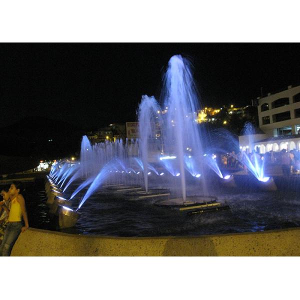 Digital Controlled Programmable Water Fountain With Lights CE/RoSH Certificated