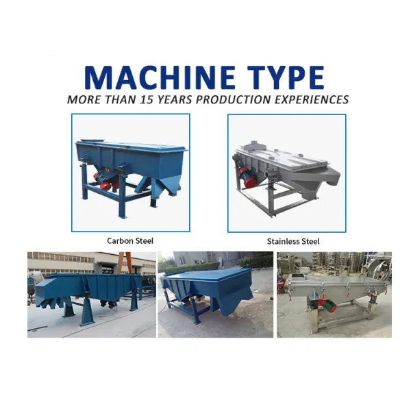 Small Volume Linear Vibrating Screen for Silica Sand