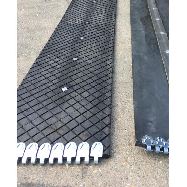 Diamond Grooved Rubber Conveyor Belt Diamond Rubber Sheet