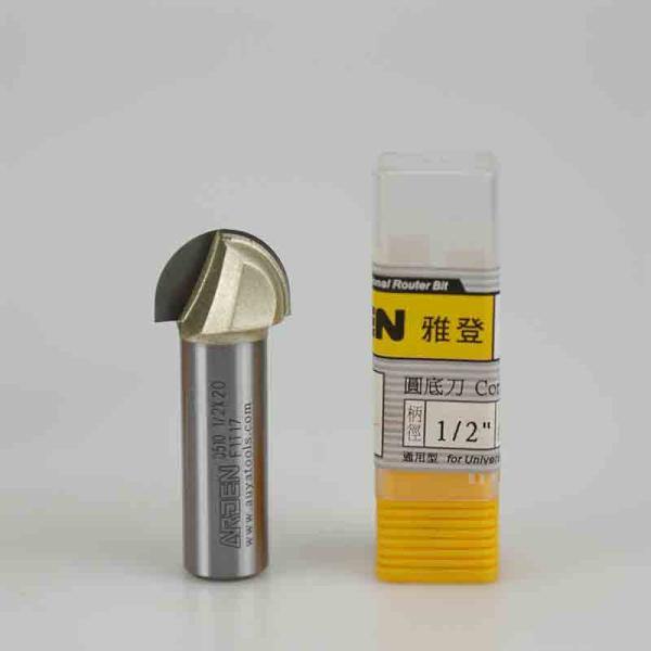 Arden CNC Wood Router Round Bottom Bit Tungsten Carbide End Mill for Wood and Acrylic Engraving Round Bottom Woodworking Bit