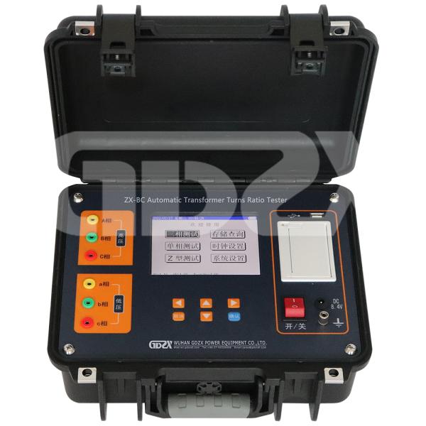 ZX-BC Automatic Power Transformer Testing Equipment / 1-10000 Range Turns Ratio Test Meter