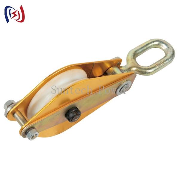 Aluminum Sheave Hositing Tackle Transmission Line Stringing Aluminum Pulley