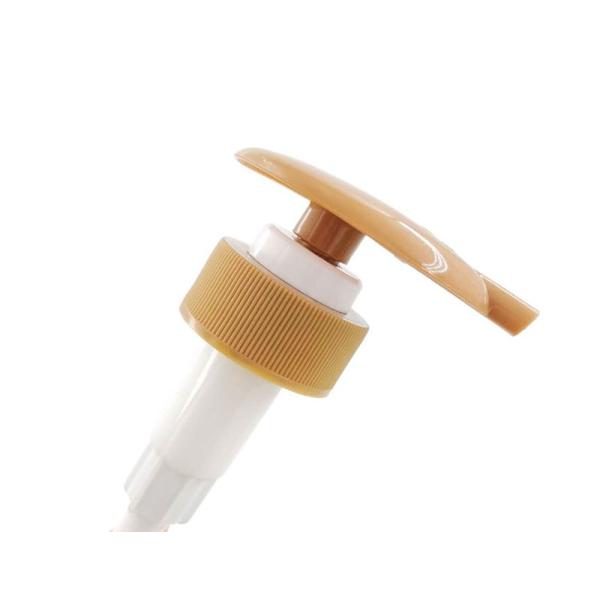 Customized Cream 28/410 Lotion Dispenser Pump With Screw Lock