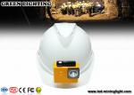 8000 Lux Fire Proof Led Mining Helmet Lamp With 18650 Battery , High Brightness