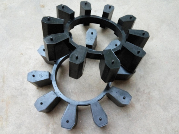 Flender PU Coupling Spider with 95 Shore A Hardness, 55 MPa Tensile Strength, and 120°C Working Temperature