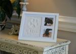Customized Pet Keepsake Frame Print Imprint Kit For Memories Dog / Cat Paw Print