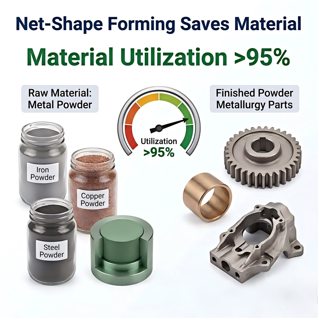 Professionally Customized High-Precision High-Strength and Durable Powder Metallurgy Gears