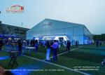 50m Width Huge Aluminum Frame Tent 10m Eave Height Glass Doors For Outdoor Event