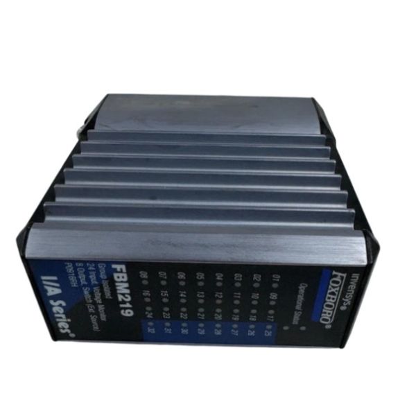 FOXBORO FBM219 8-Channel Thermocouple/mV Input PLC Module with Built-in Temperature Compensation and Isolated Channels for Industrial Monitoring
