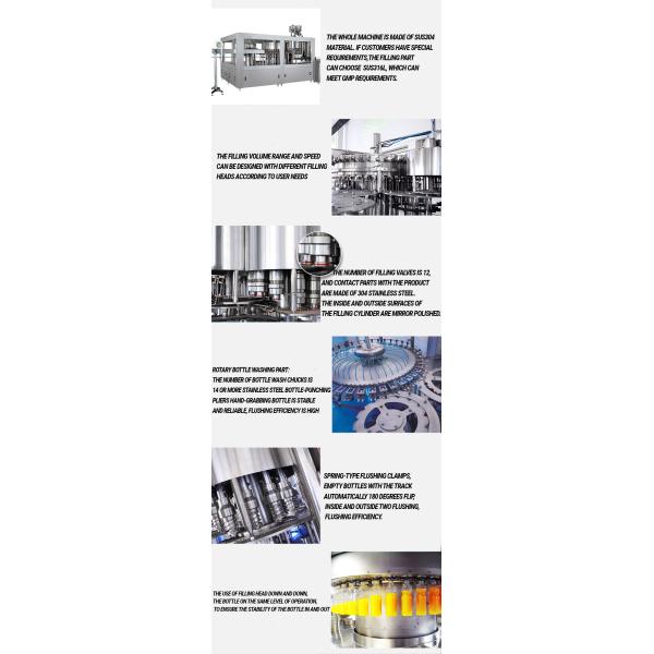 Automatic 6 Head Bottle Filler Shampoo Filling Machine Chemical Liquid Filling Machine