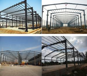 Buy cheap Durable Prefab Metal Sheds , Stoving Varnish Steel Structure Prefabricated House product