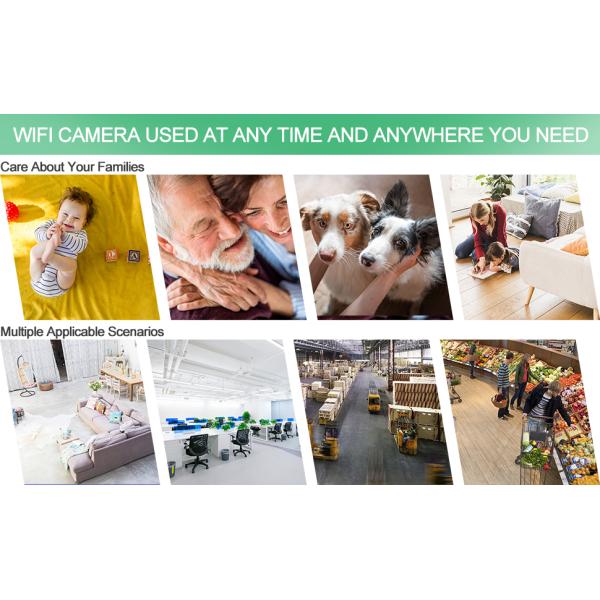 Smart WIFI Smoke Detector Hidden Camera