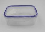 Dishwasher Safe Air Tight clear Plastic Lunch Boxes / Lunch Containers With