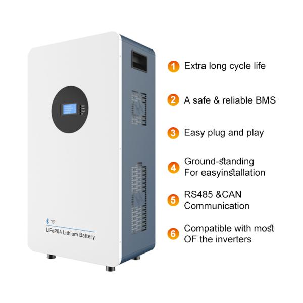 Standard Height Design Modular Power Backup 16kWh Unit