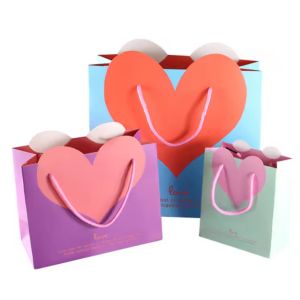 Custom Design Black Luxury Clothing Shopping Tote Art Gift Paper Bags For Clothes