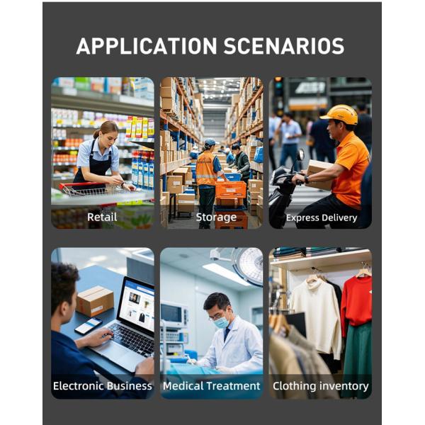 RFID Handheld PDA Smart Qr Barcode Mobile PDA Reader Writer Scanner For Warehouse Inventory