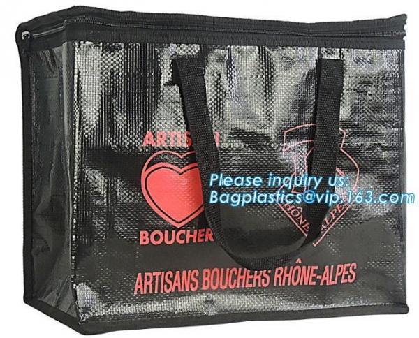 Reusable Insulated Aluminium Foil 6 Pack Cooler Bag Lunch Bag Thermal Bag,foil ldpe food delivery thermal bag bagease