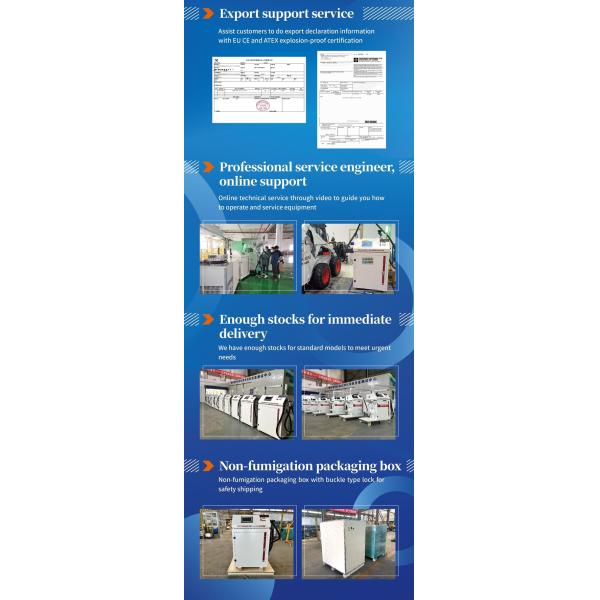 25HP Refrigerant Recovery Machine with ≤9000kg/h Liquid Push & Pull Recovery Rate