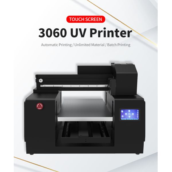 KECAI 2026 High Quality Inkjet Flatbed Printing Machine New Arrival Automatic Height Calibration Multifunctional 3060 UV Printer