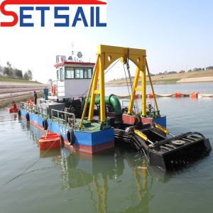 17m-50m Total Length Multi Function Cutter Suction Sand and Mud Dredger with