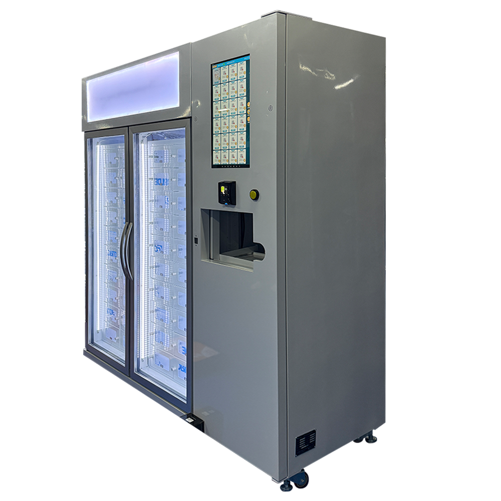 Buy cheap 40-Locker Frozen Food Vending Machine with -22C Refrigeration product