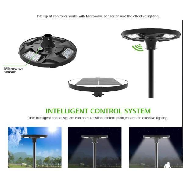 Waterproof IP66 30W SMD aluminium solar street light All In One