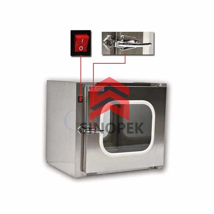 Transmission Window (Pass Box) | Interlocked | Cleanroom Material Transfer