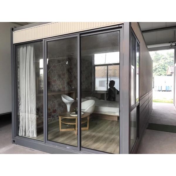 40ft 20ft Light Steel Prefab Modern Villa Style Expandable Container Homes With Bedrooms