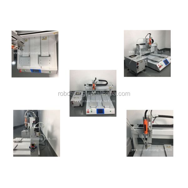 Single Head Double Working Table Screwdriver Machine Automatic Lock Screw Machine Screw Tightening Machine Dispens Glue