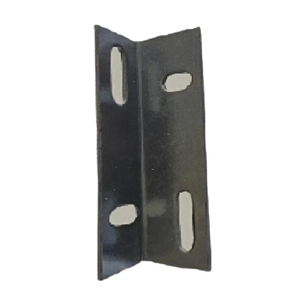 Aluminum Curtain Wall Corner Code for Building Customizable Height And Silvery Powder Coated