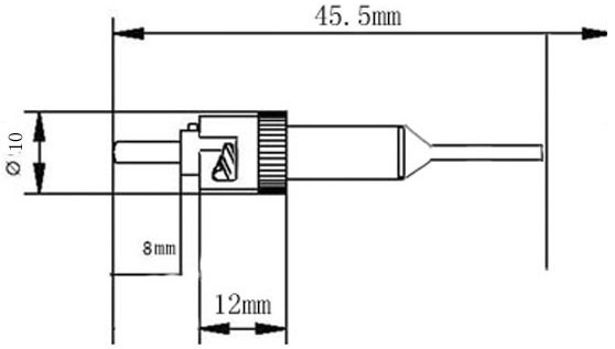 ST PC&APC Fiber Optic Connector ,High Precision Alignment